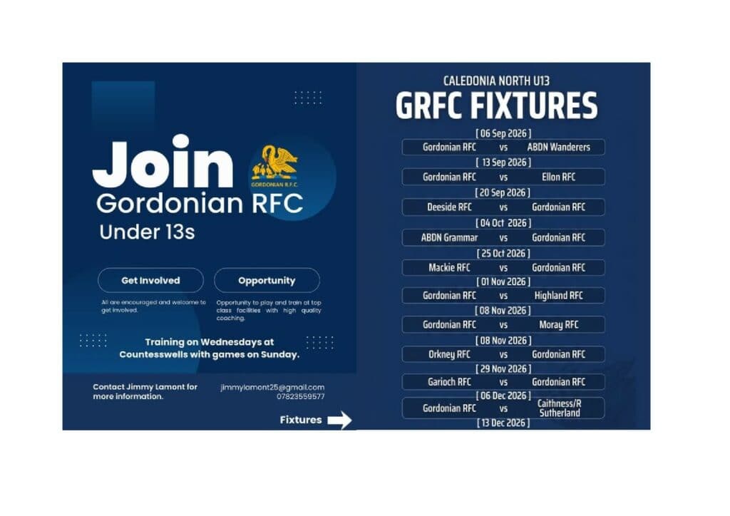 U13 Fixtures 2026
